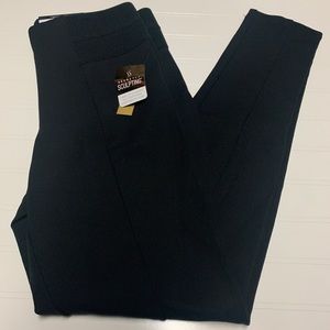 Worthington Black Pull On Pants